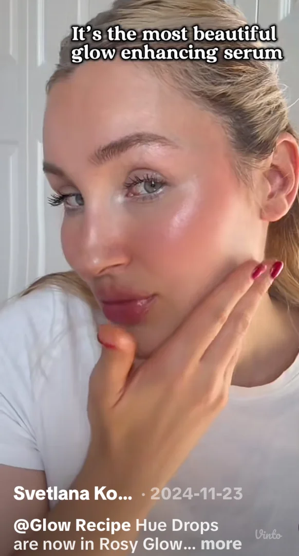 Nov Glow recipe Rosy glow