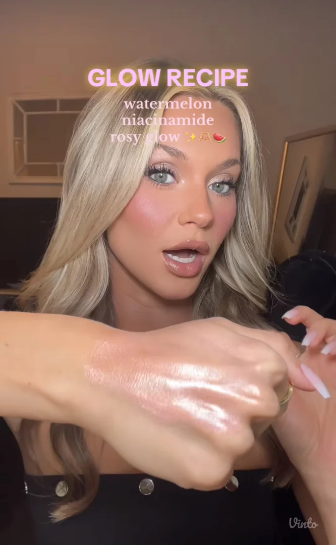 Nov Glow recipe Rosy glow