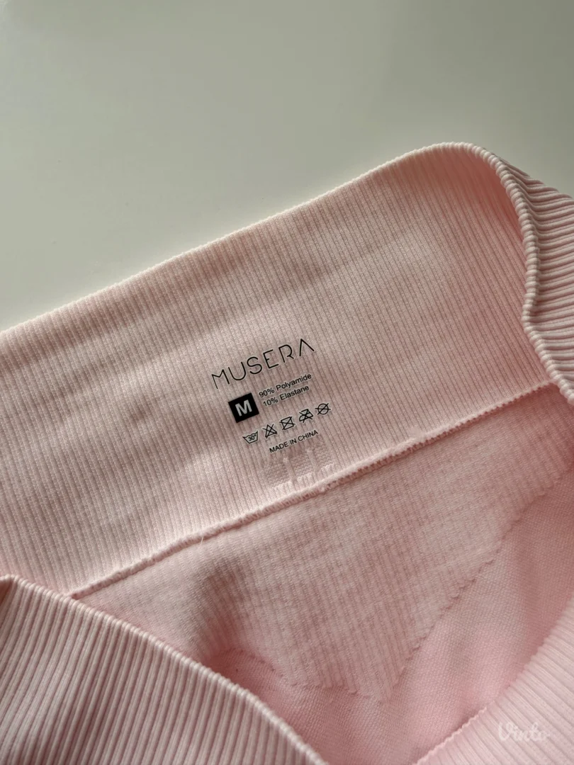 Musera šorts za trening bebi roze
