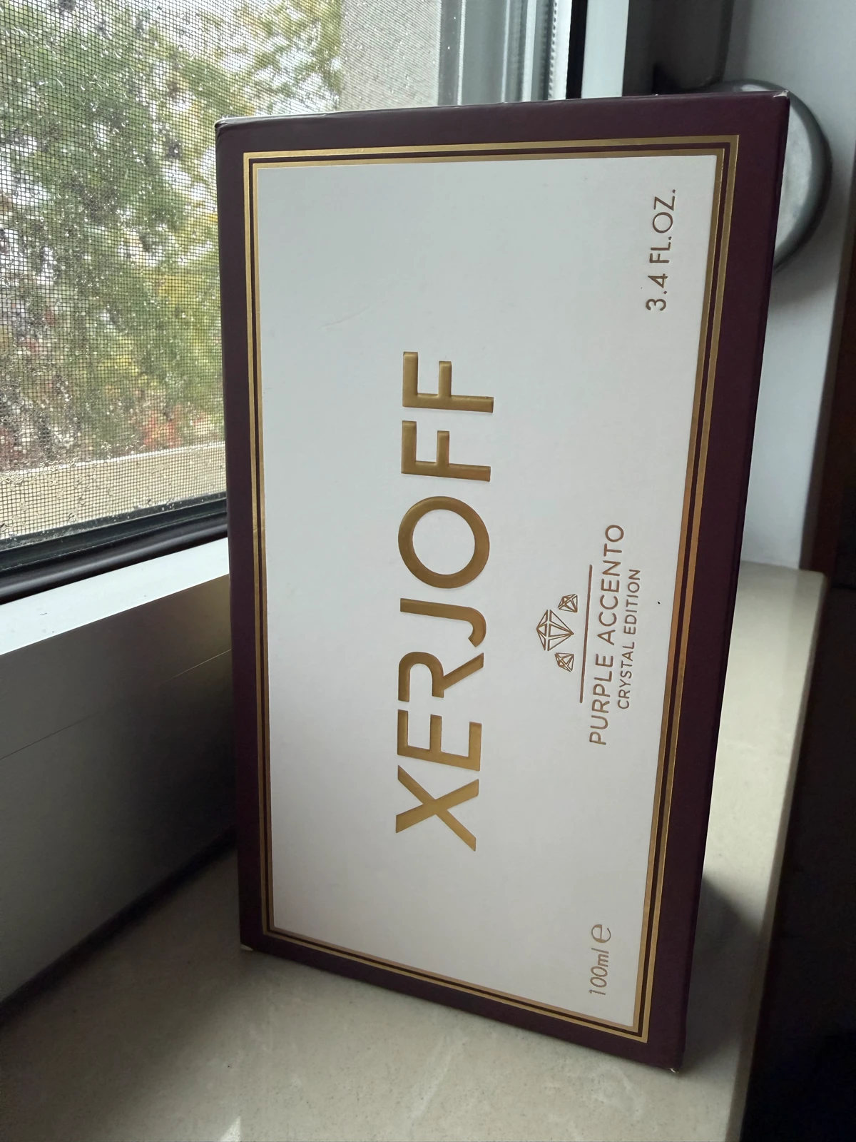 XERJOFF Purple Accento Crystal Edition 100ml NOVO