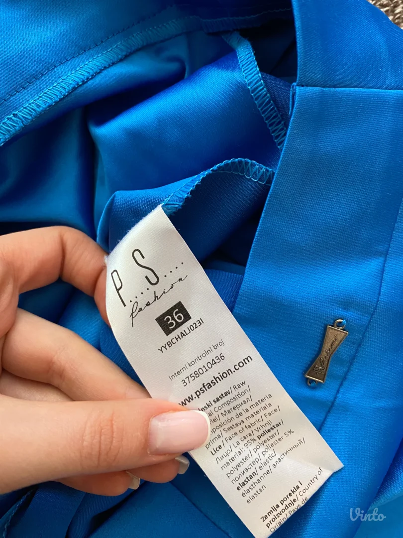 Ps fashion PLAVA MAXI HALJINA