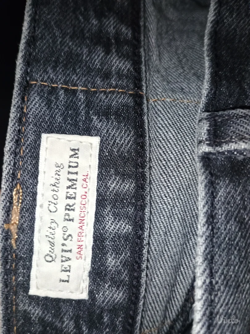 Levis - tamno sive muške farmerke