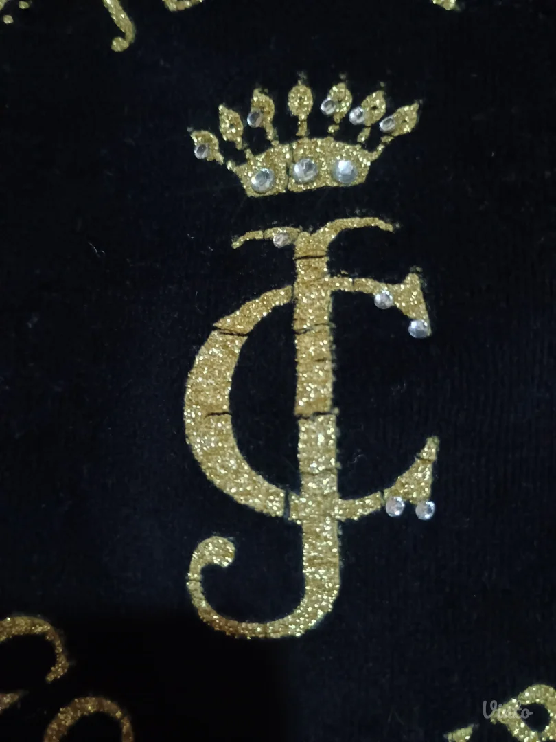 Juicy couture crni duks na zakopcavanje