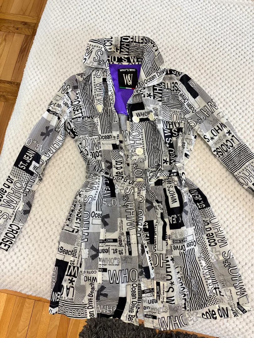 WHO'S WHO TRENCH COAT