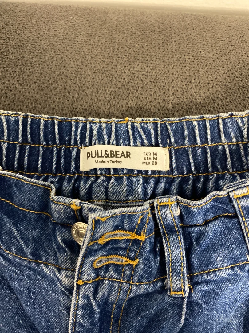 Pull and bear mini teksas suknja