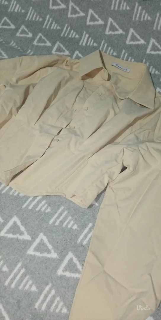 Shein korset crop košuljica