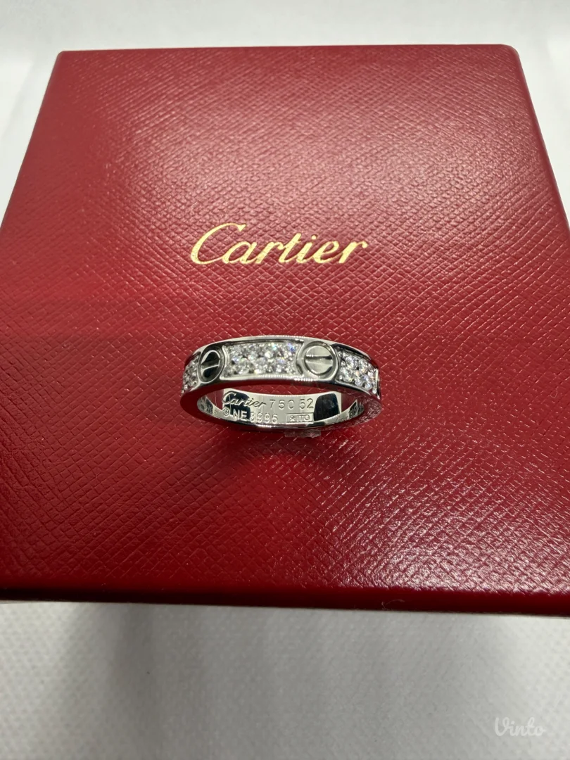 Cartier love prsten sa cirkonima