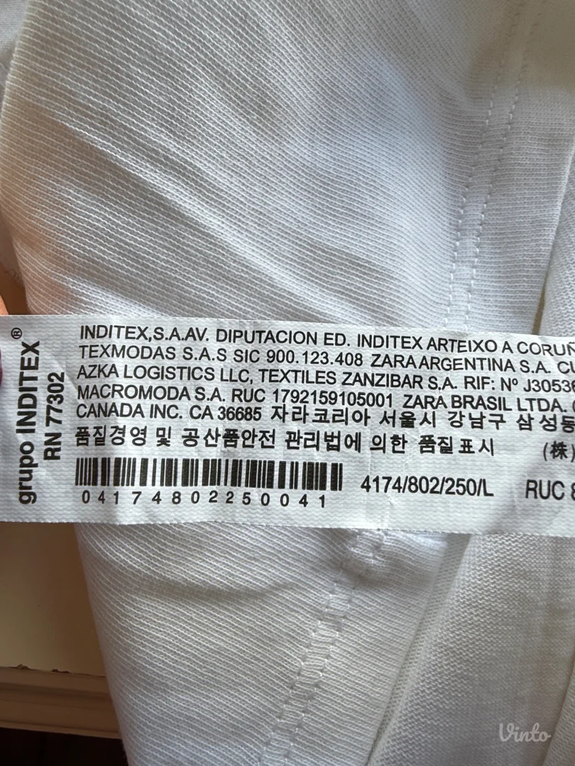 Zara majica sa karnerima