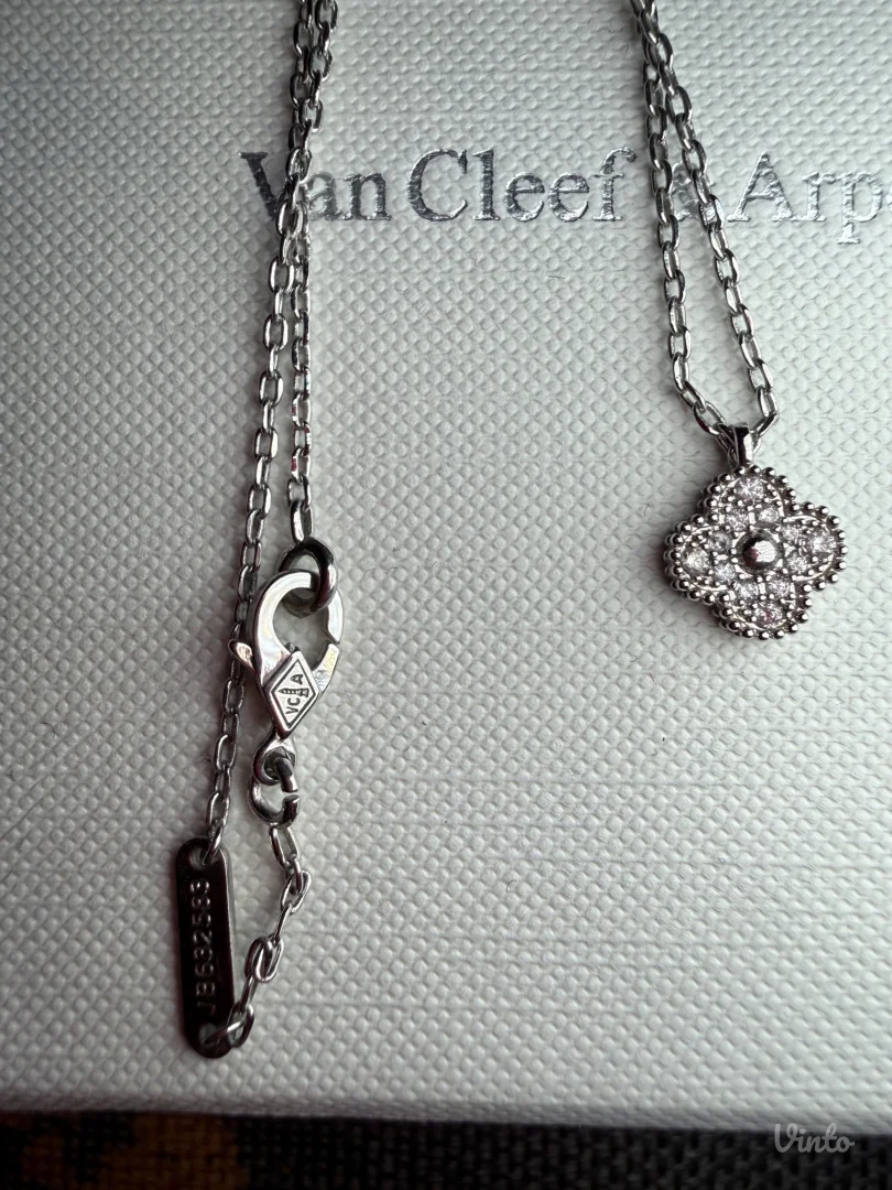 Van Cleef mini ogrlica sa cirkonima