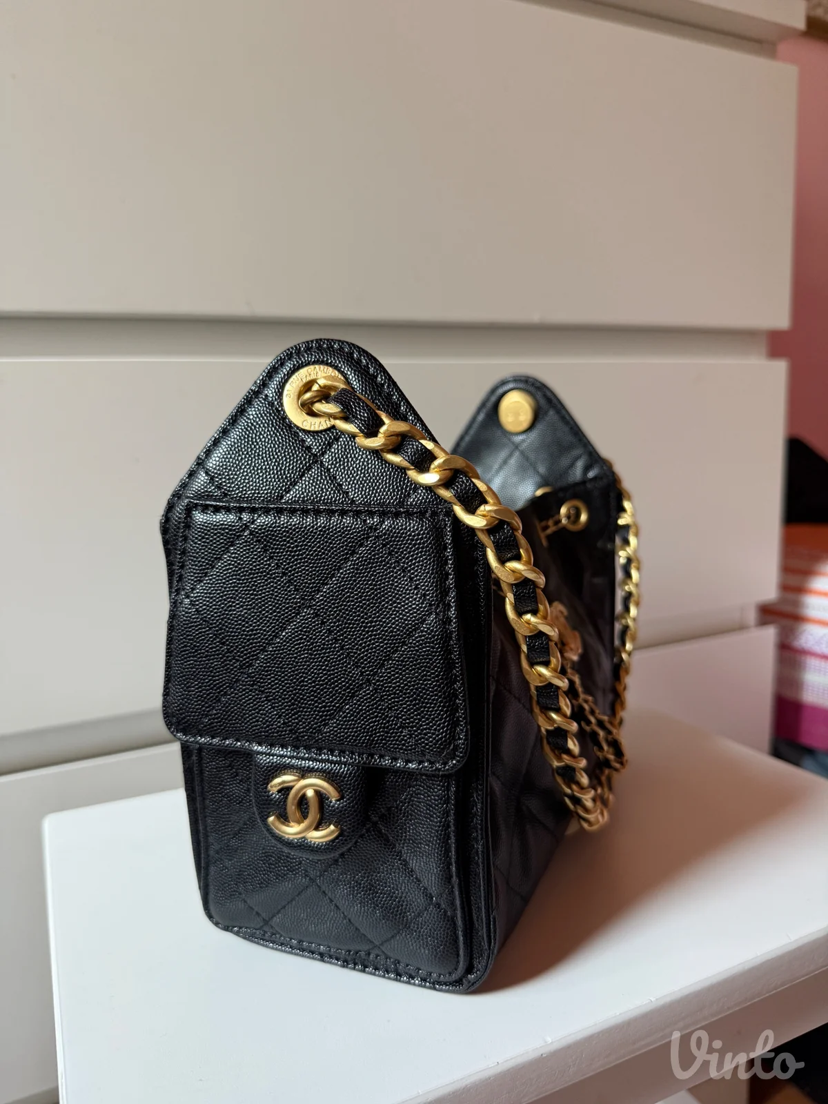 Chanel mini hobo tasna