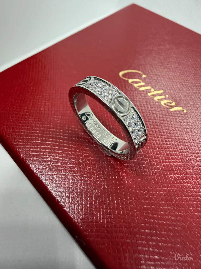 Cartier love prsten sa cirkonima