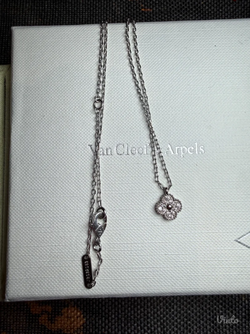 Van Cleef mini ogrlica sa cirkonima