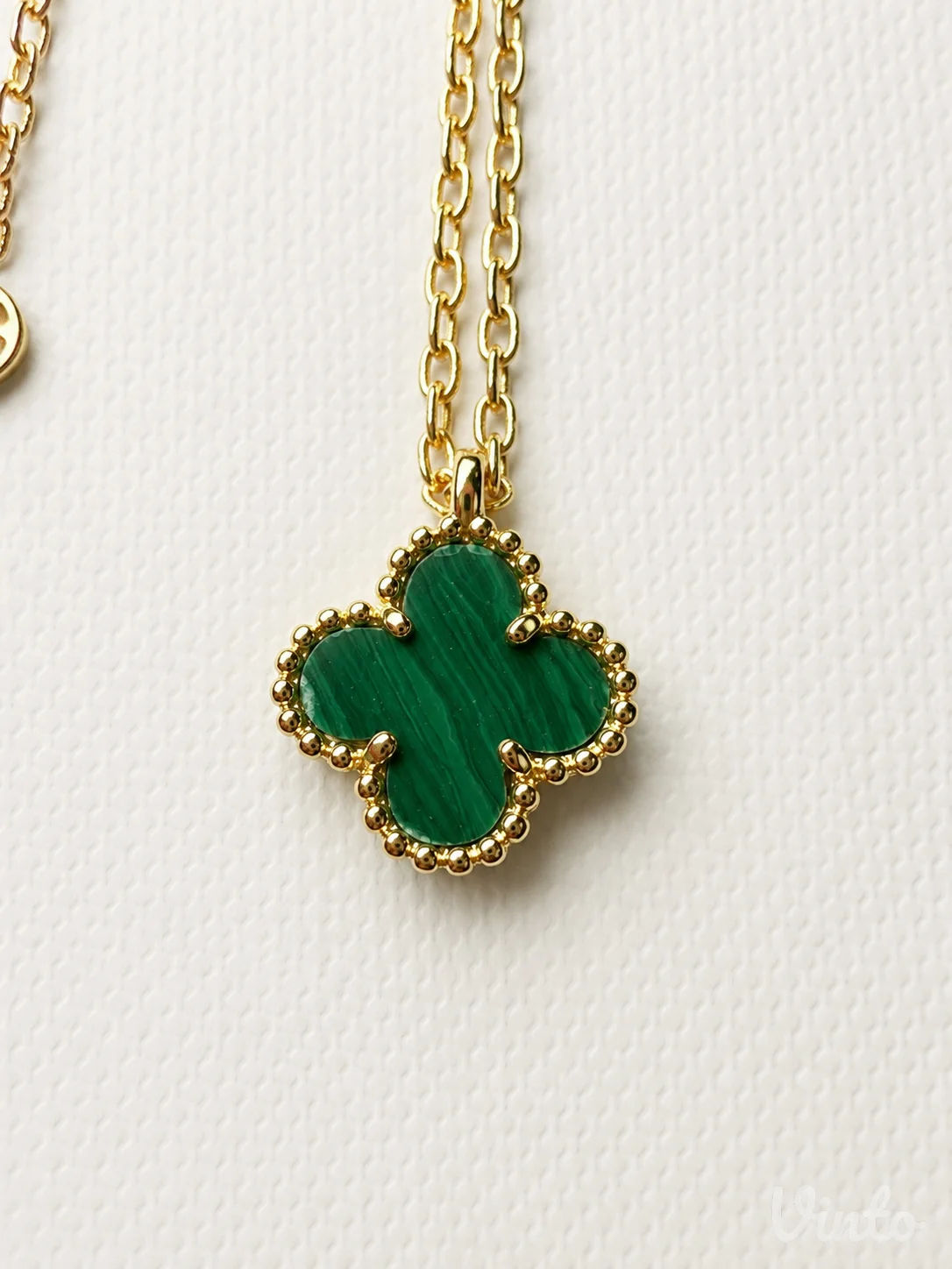 Van Cleef zelena mini ogrlica
