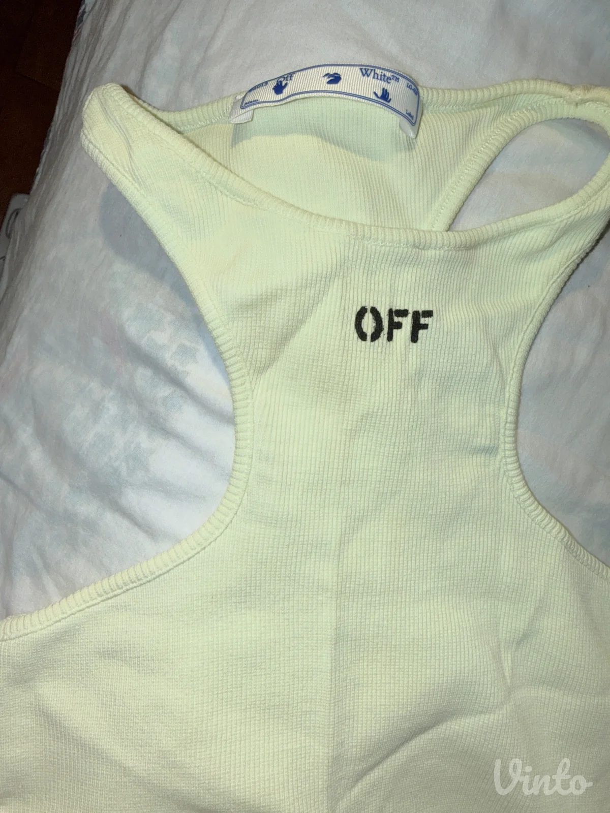 Off White crop top (original)