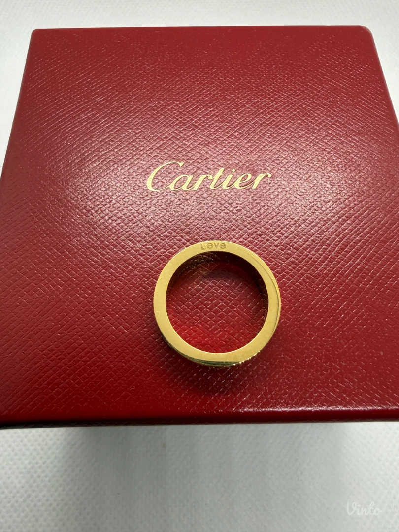 Cartier love prsten sa cirkonima