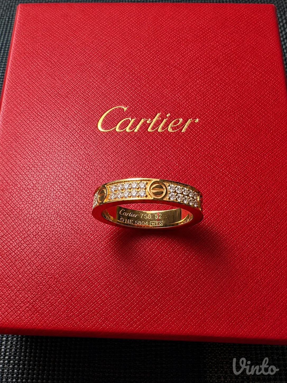 Cartier love prsten