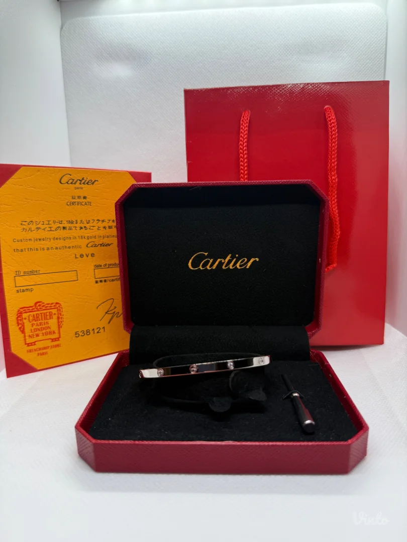 Cartier love narukvica sa cirkonima