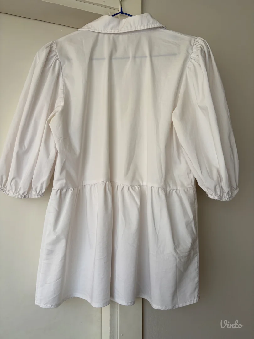 Koton - Bela košulja / tunika sa puf rukavima