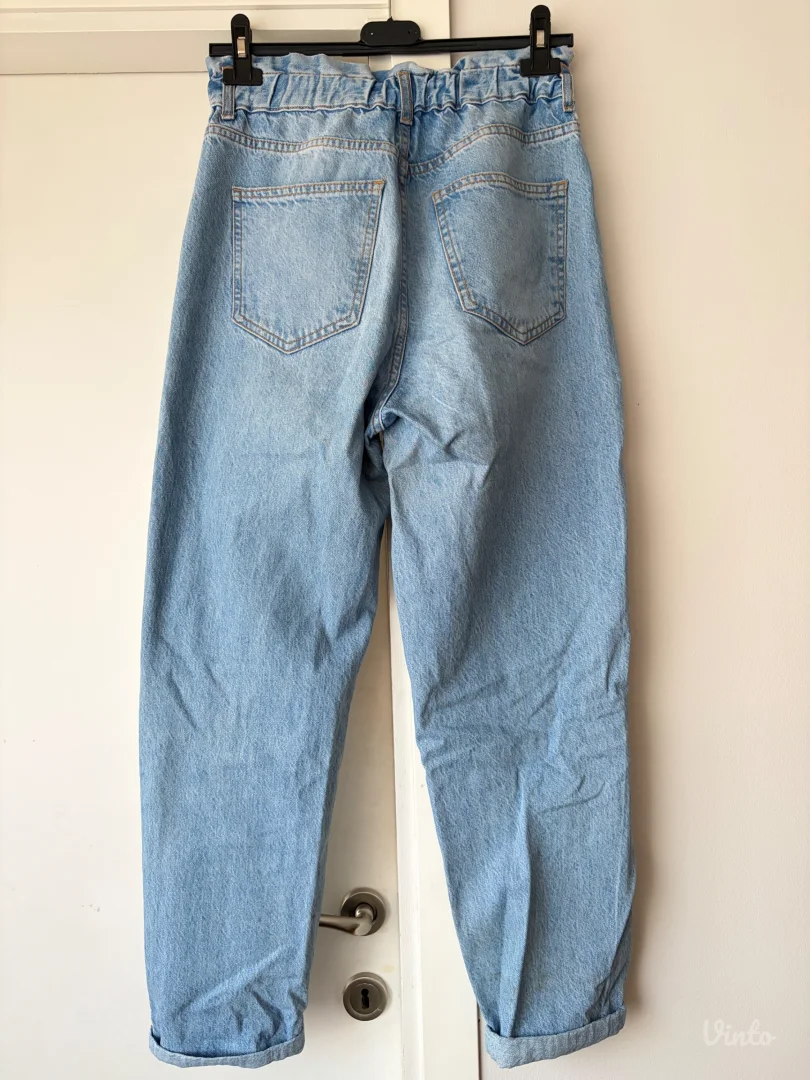 Pull&Bear - Svetle high waist farmerke