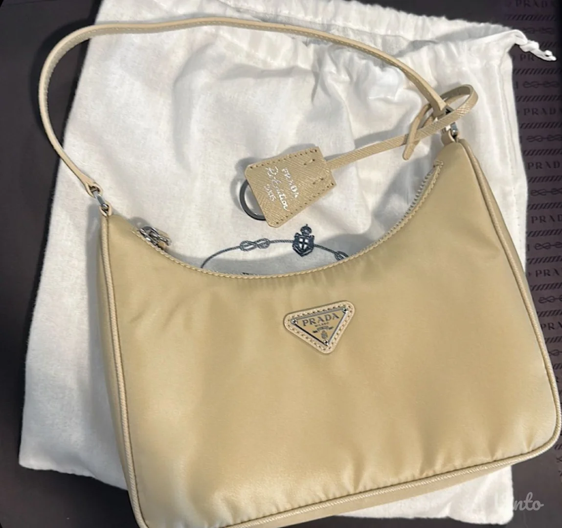 prada re-edition nylon bag