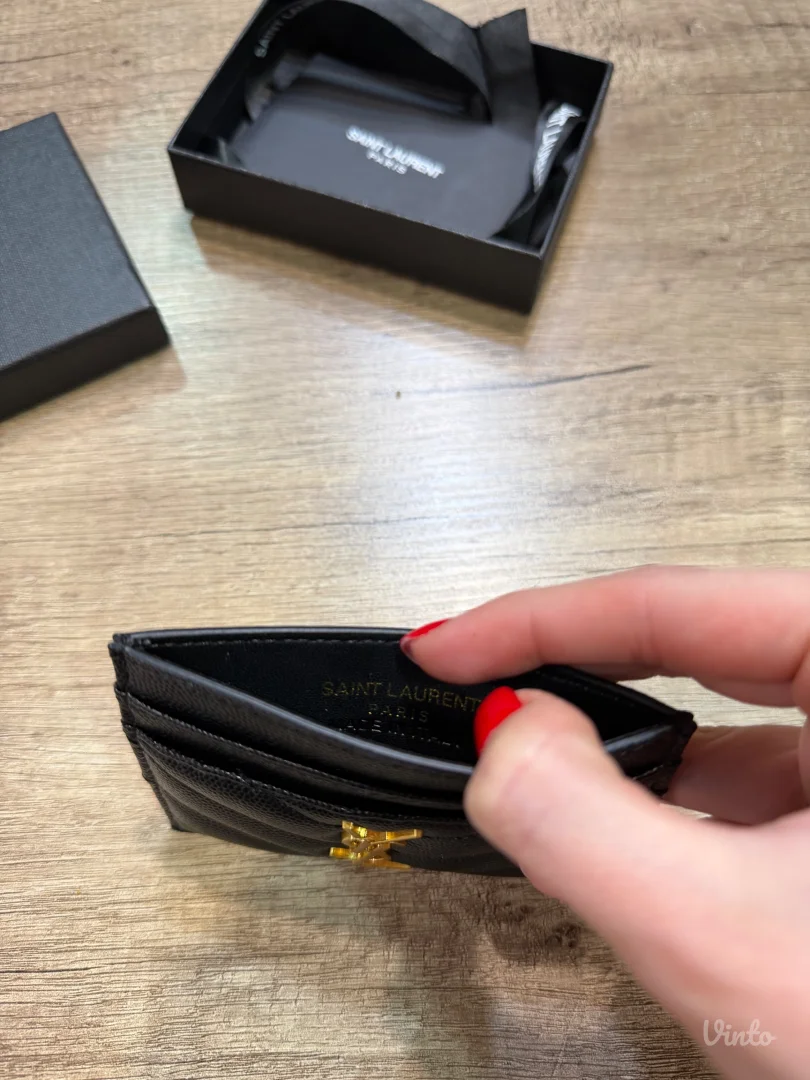 ysl card holder
