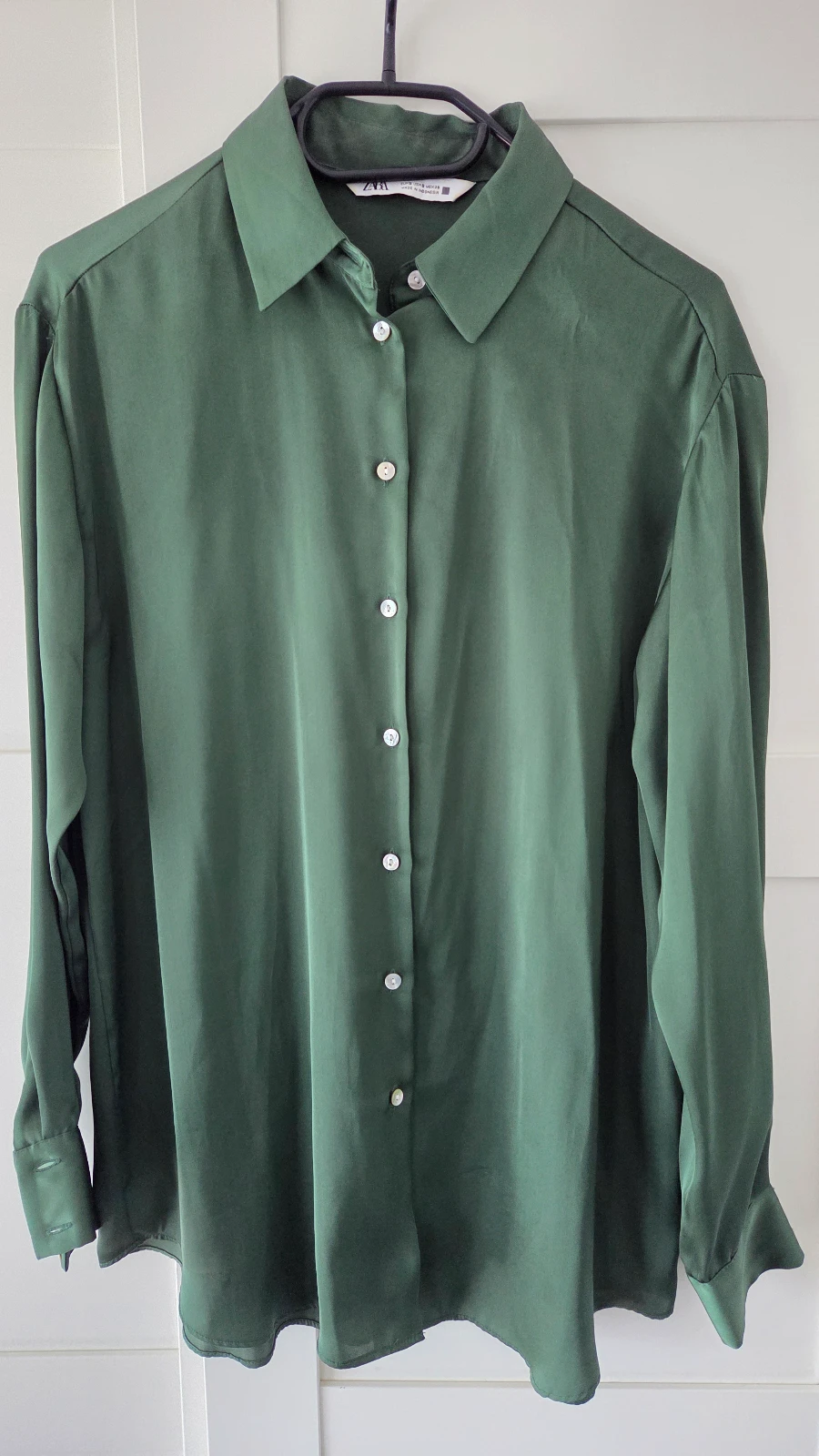 Zara satin effect kosulja