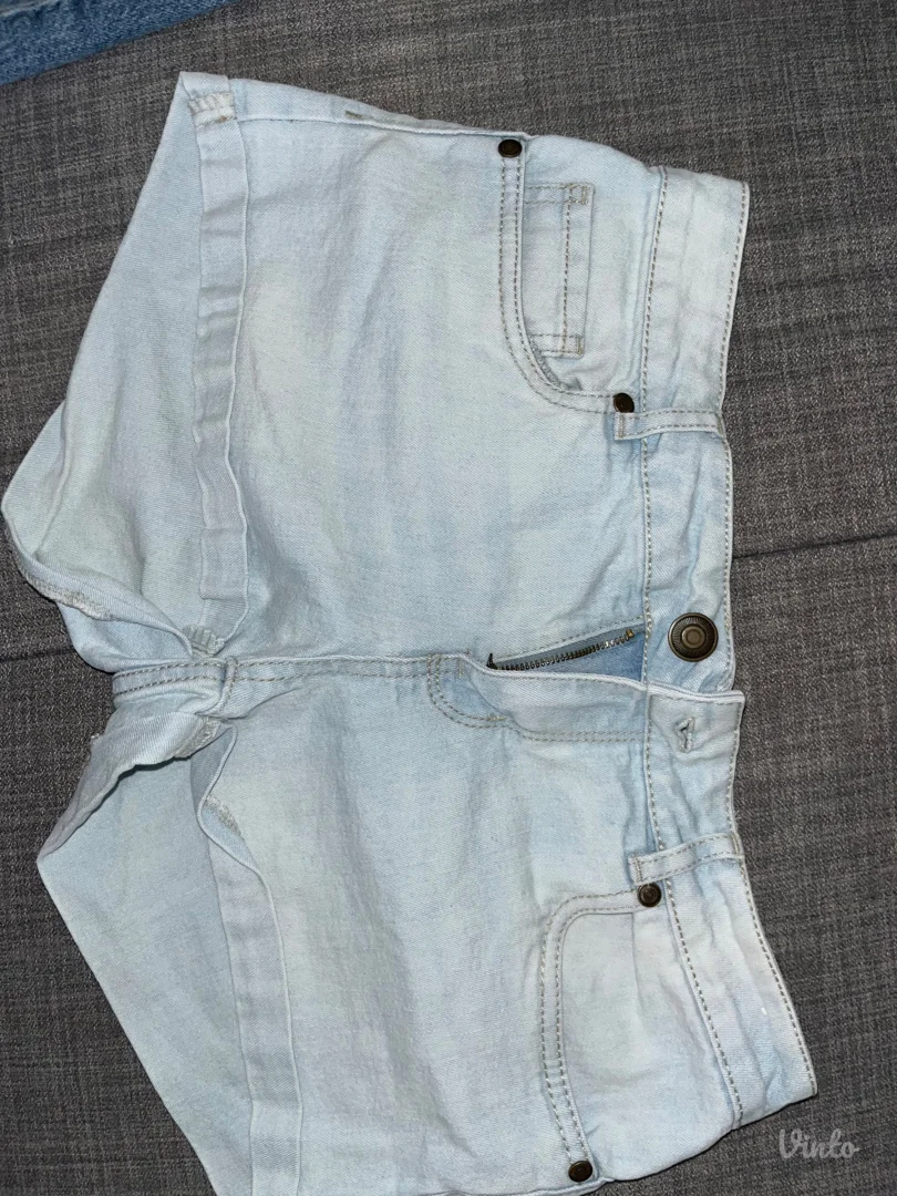 Basic svetlo plavi teksas šorts