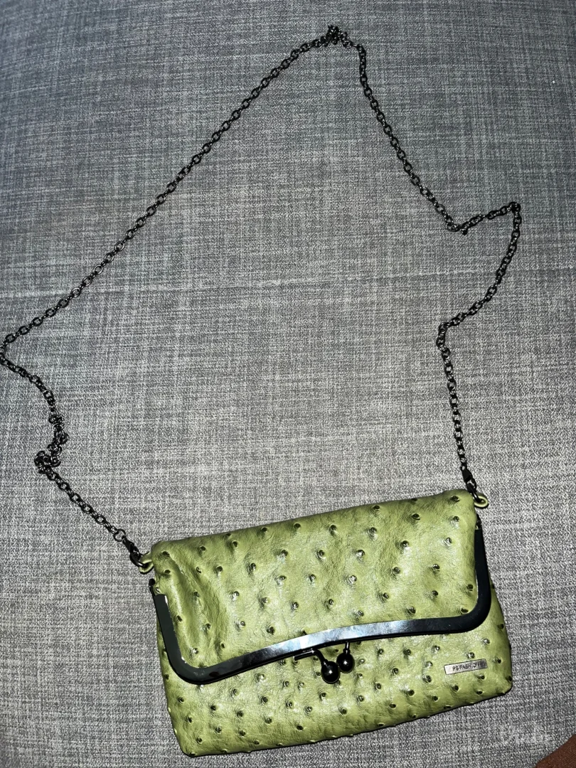PS Fashion zelena torbica sa lancem