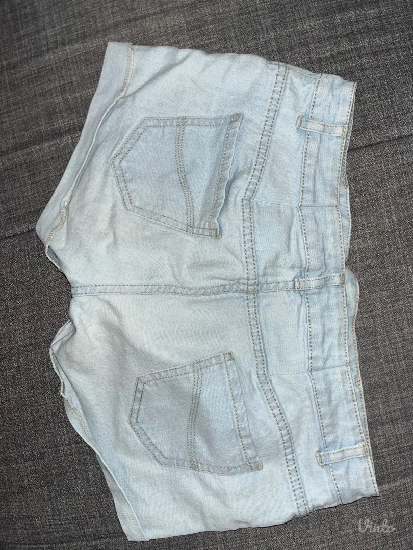 Basic svetlo plavi teksas šorts