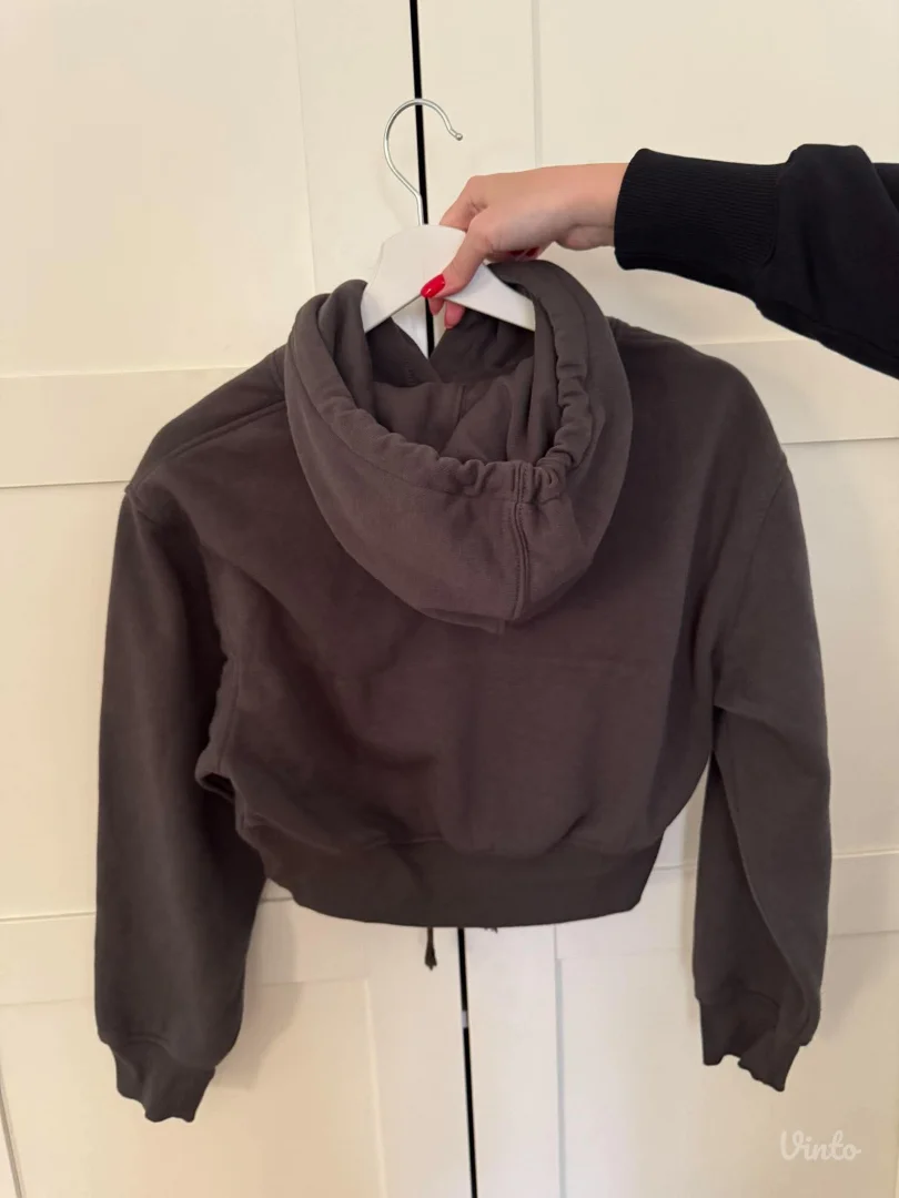 Zara crop duks