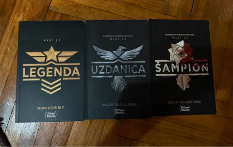 Komplet trilogije - Legenda, Uzdanica i Šampion
