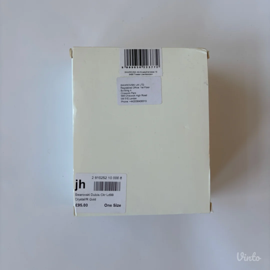 Swarovski Crystal Necklace Dulcis Lilac Purple Rose Gold Choker