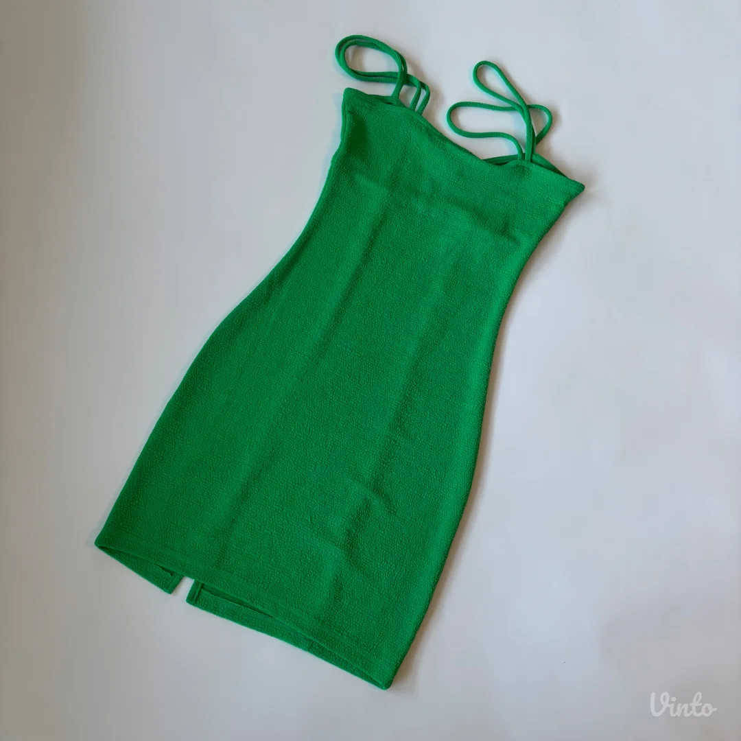 H&M zelena haljinica