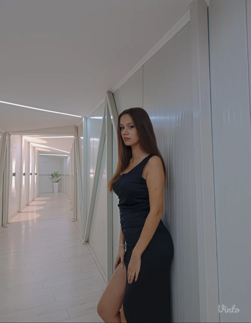 Crna elegantna haljina