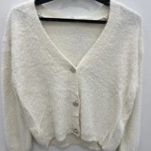 Beli zenski kardigan