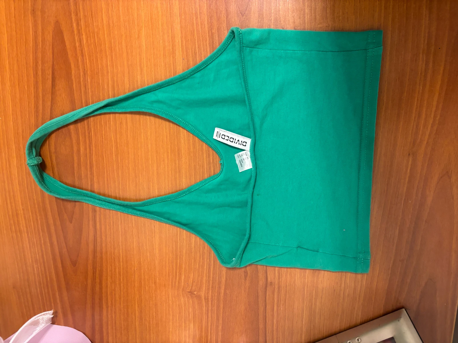 H&M krop top zeleni XS