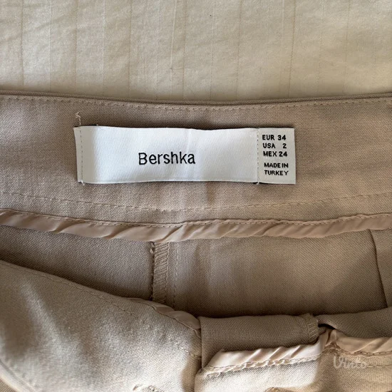 Bershka bež pantalone