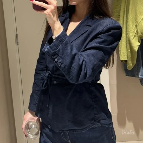 ZARA teksas košulja