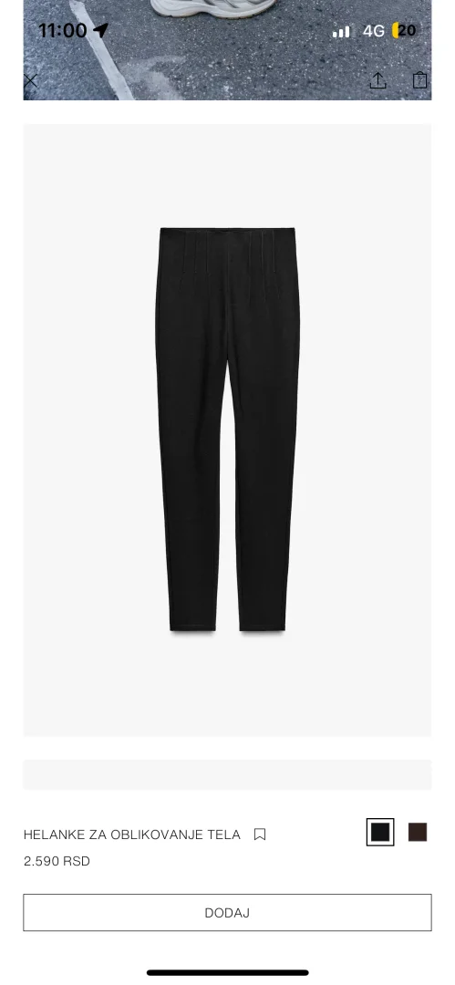 NOVO Zara helanke za oblikovanje tela