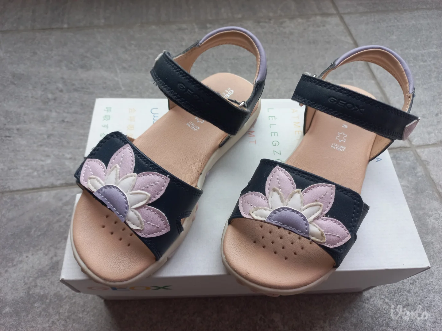 Geox decije sandale teget vel.28