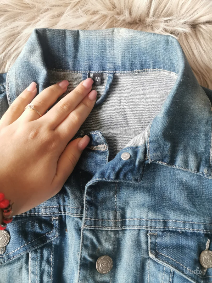 Ženski teksas prsluk