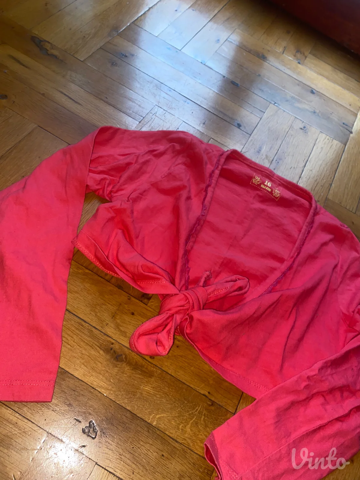 Cropp roze bolero na vezivanje