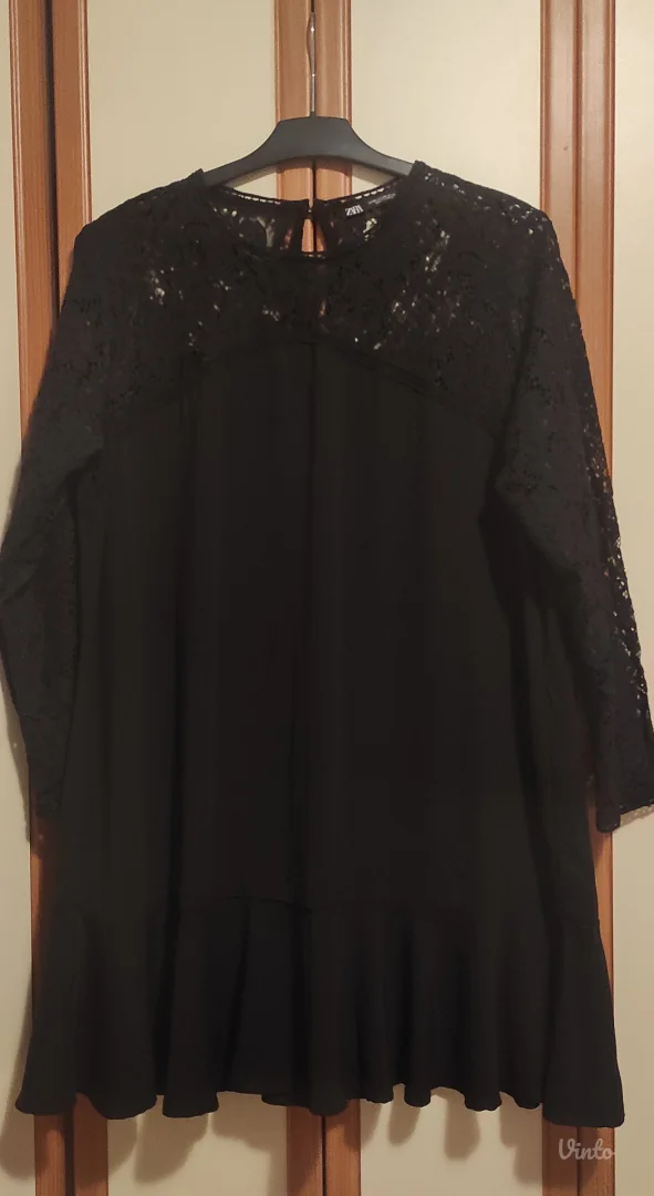 Zara haljina sa cipkom