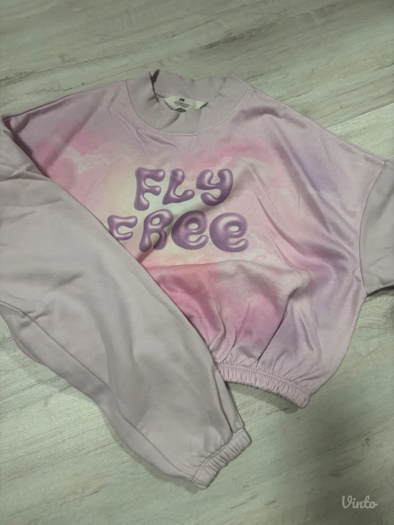 Crop-top duks za devojcice