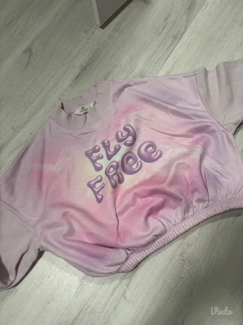 Crop-top duks za devojcice