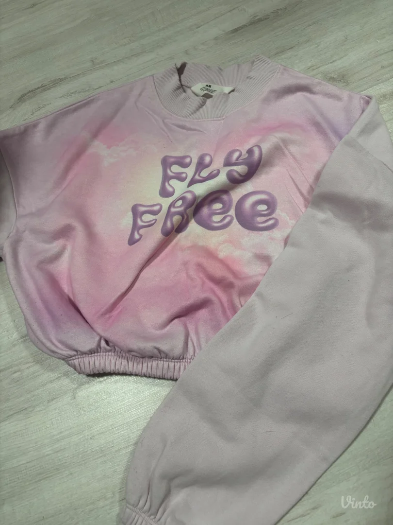 Crop-top duks za devojcice