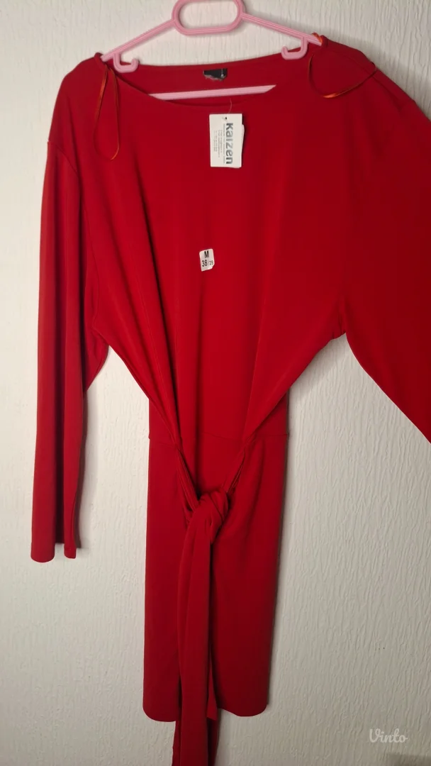 Zenska Crvena Haljina-Kaizen