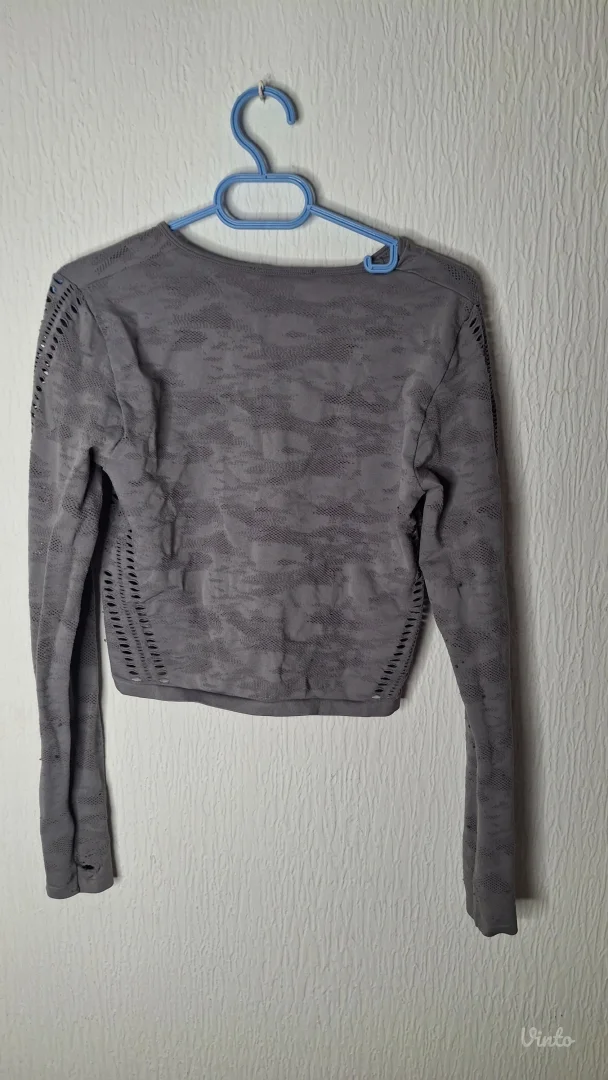 Siva Sportska GRUNDGE majica dugih rukava