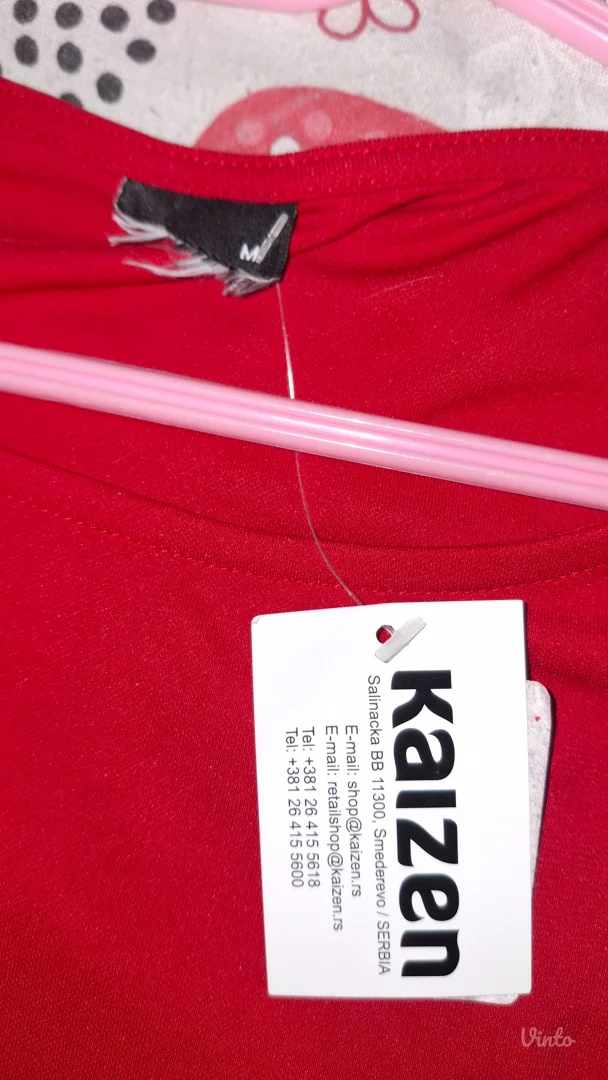 Zenska Crvena Haljina-Kaizen