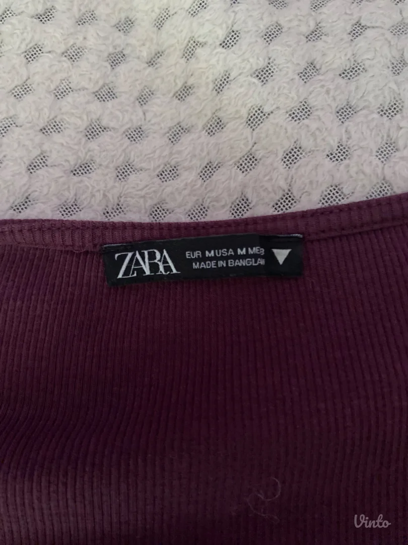Zara bordo bluza